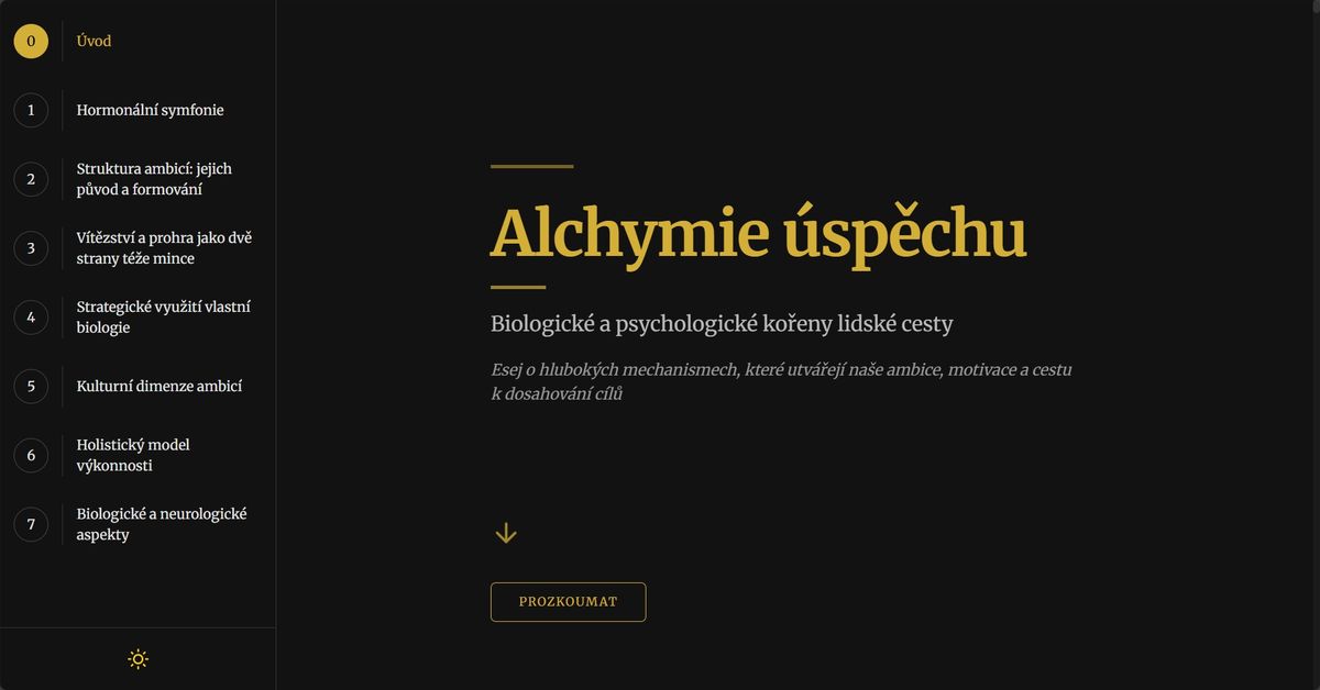 Alchymie úspěchu